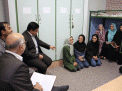گزارش تصویری هیات رئیسه دانشگاه از خوابگاه خواهران به مناسبت هفته خوابگاه